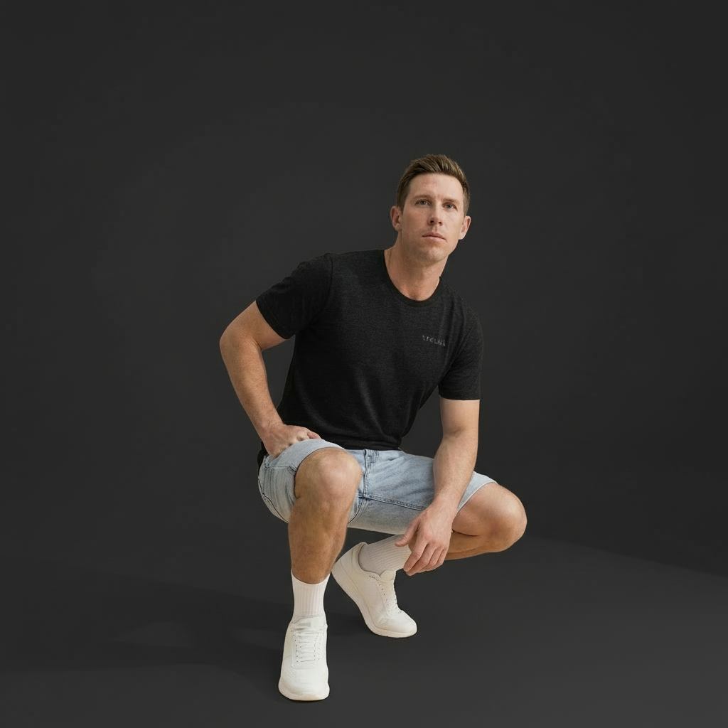 Product image with studio background