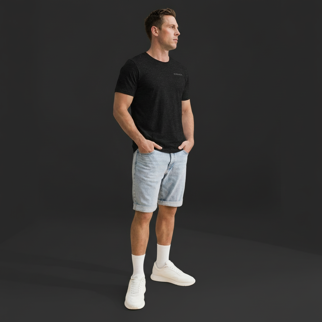 Product image with studio background